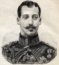 Portrait of Prince Albert Victor (1864-1892), Duke of Clarence and Avondale, and grandson of Queen Victoria of England, from the French newspaper Le Petit Parisien