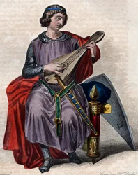 Portrait of Theobald I, Count of Champagne and King of Navarre
