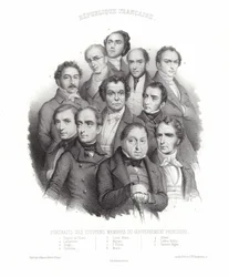 Portraits of the Citizens Members of the Provisional Government