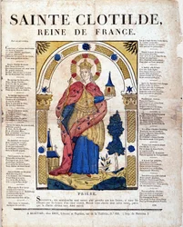 Prayer to Saint Clotilde - image of Epinal