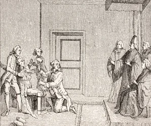 Prisoner Undergoing Torture by Brodequin, 1875