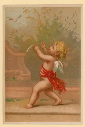 Putto Playing