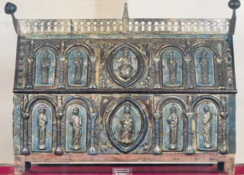 Reliquary Chest of St. Viance (Limousin School)