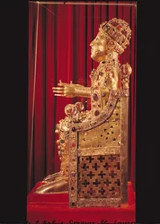 Reliquary statue of Saint Foy, c.980