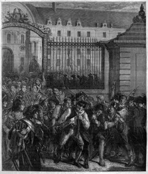 Removal of weapons from the Invalids by the people 