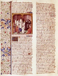Representation of Saint Bernard of Clairvaux as a Child