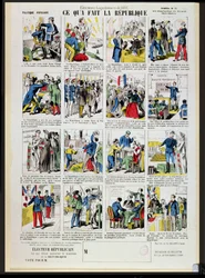 Republican propaganda in support of the foundation of the Third Republic