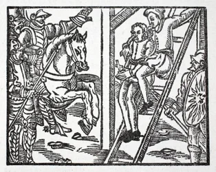 Richard of Normandy Refuses to Denounce Charlemagne Before Regnault, Who Threatens Death