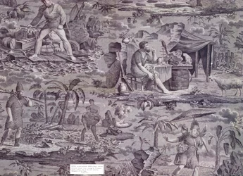 Robinson Crusoe, from a design by F. Pieters, c.1815-20