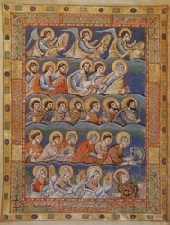 Sacramentary of Saint-Denis, France, 9th century
