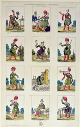 Saint-Simonian Women and their occupations, c.1830