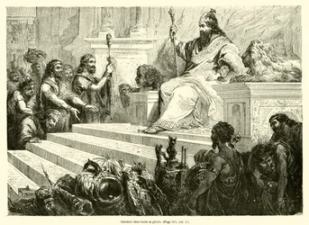 Solomon in all his glory