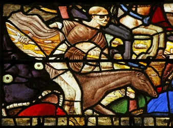 Scene from the Apocalypse: One of the Four Horsemen of the Apocalypse