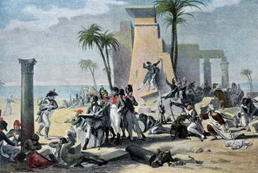 Scene in Upper Egypt (Living Denon and the French Army at rest among the remains) - in 