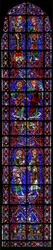 Scenes from the Life of St Peter with Donors - the Moneychangers