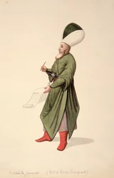 Scribe to the Janissary Commanders, Ottoman period, third quarter of 18th century