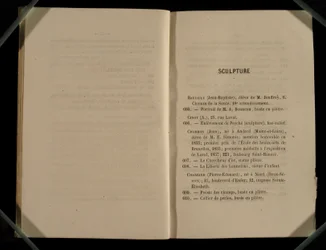 Sculpture Chapter, from the Salon des Refuses