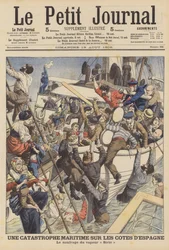 Sinking of the merchant steamer Sirio off Cartagena, Spain