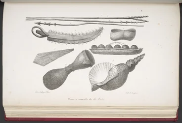 Spears and Utensils of the Island of Radak, from 