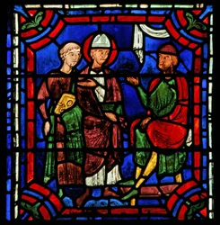 St. Apollinaire: Before a Tribune at Rome