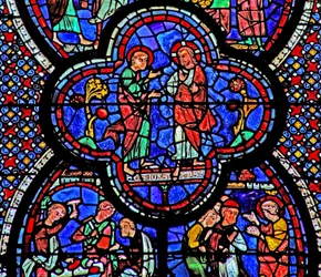 St John Window: Christ Appears to St John