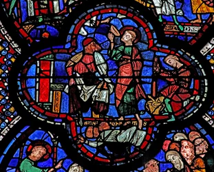 St John Window: He Drinks the Poisoned Chalice