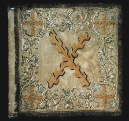 Standard of the Burgundy Cavalry Regiment, c.1750