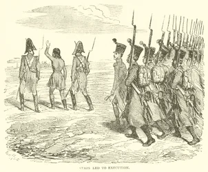 Staps Led to Execution