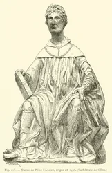 Statue of Pliny the Elder, Erected in 1498, Cathedral of Como
