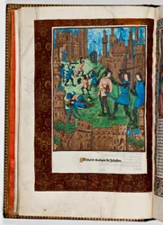 Street fighting in Jerusalem