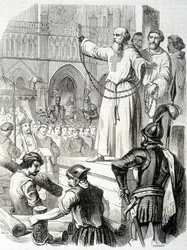 Supplice des Templars (1314) - in 