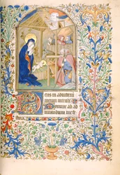The Nativity (Use of Paris) c.1460