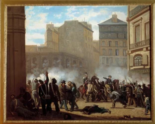 Taken of the Watercastle Square of the Royal Palace on February 24