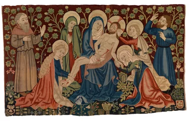 Tapestry Antependium with Lamentation Over the Dead Christ 