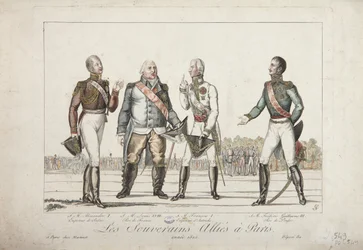 The Allied Sovereigns in Paris, 1815