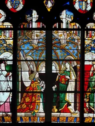 The Annunciation, from the Chapel of Jacques Coeur