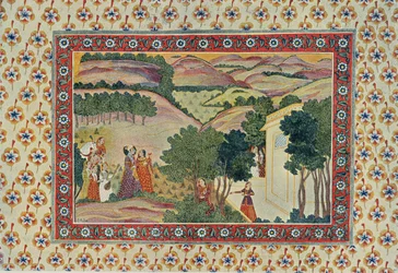 The Arrival of the Unexpected One (illustration for The Arabian Nights, 1895)
