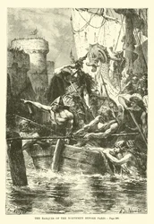 The Barques of the Northmen Before Paris