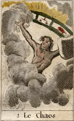 The Chaos God Represented with a Piece of Zodiac. From 