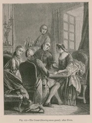 The Comet (Drawing-Room Game); after Eisen