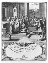 The Coronation of Charles the Bald in 875