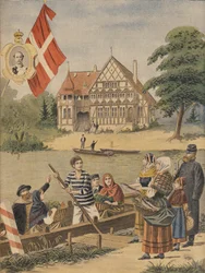 The Danish Pavilion at the Universal Exhibition of 1900, Paris, Illustration from Le Petit Journal, 19th August 1900