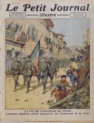 The End of the Fiume Adventure, from Le Petit Journal, 9th January 1921