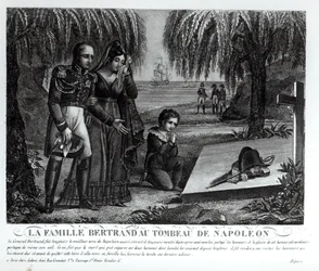The Family of General Henri-Gratien Bertrand at the Tomb of Napoleon Bonaparte 1821