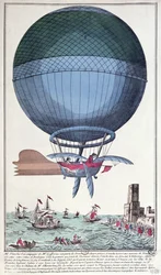 The First Channel Crossing by Air of Jean Pierre Francois Blanchard and John Jeffries