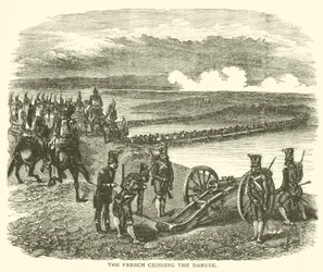 The French Crossing the Danube