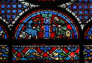 The Good Samaritan Window: The Donors - Shoemakers