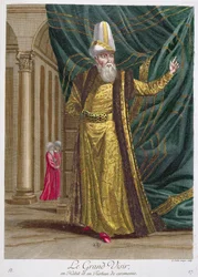 The Grand Vizier, from the Recueil d