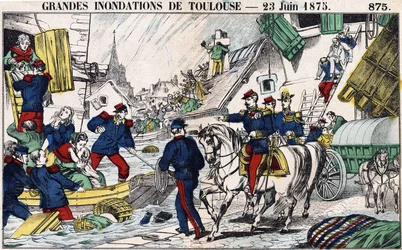 The Great Floods of Toulouse on June 23