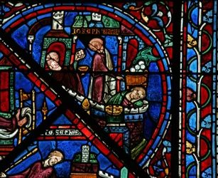 The Joseph Window: The Pharaoh